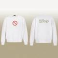 B1100 round neck white