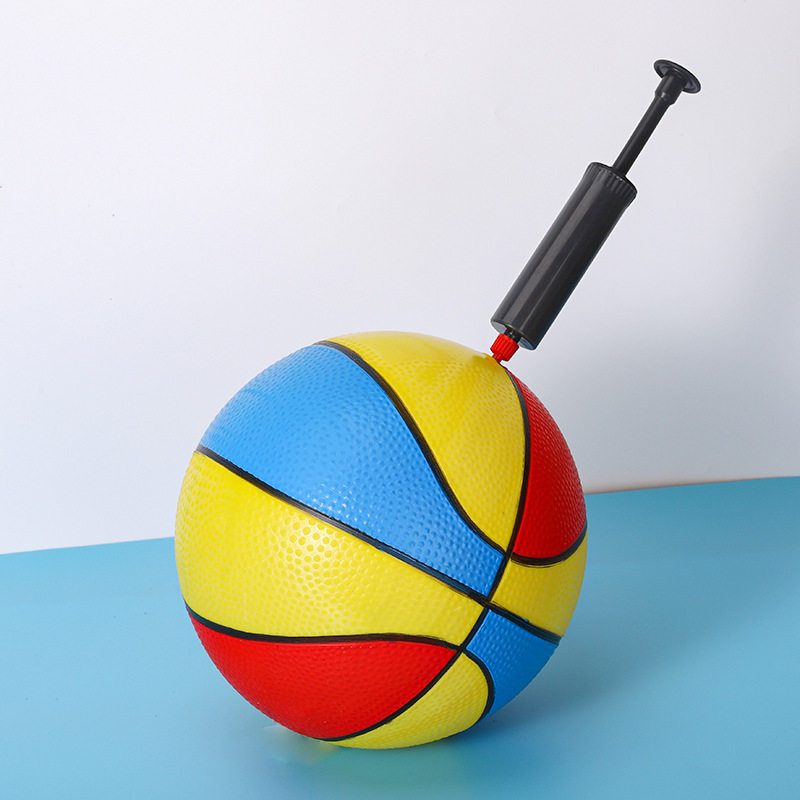 Children's inflatable toy ball small ball blue ball watermelon ball kindergarten special racket ball elastic massage ball