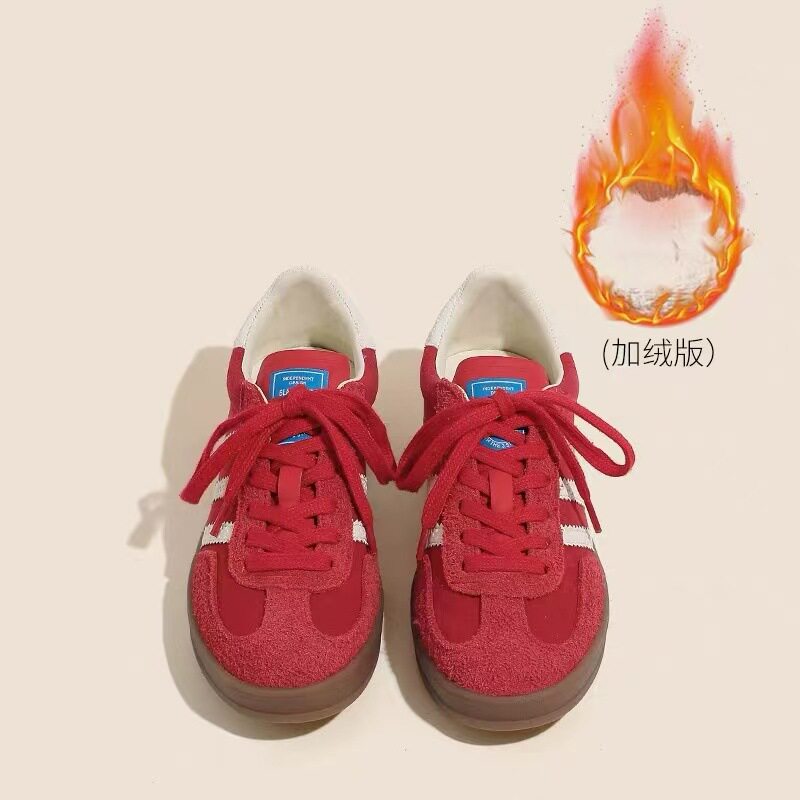 ライトスカーレット牛革（プラスベルベット）