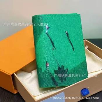 New Animal and Plant Travel Passport Holder Wallet Passport Cover Men's Document Bag Women's Card Bag Foreign Trade Wholesale Spot