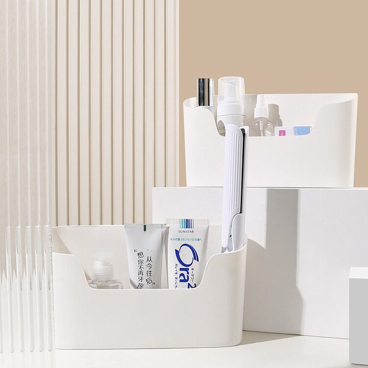 Large Wall-mounted Storage Box Punch-free Bathroom Supplies Arrangement Box Cabinet Door Storage Rack 7095