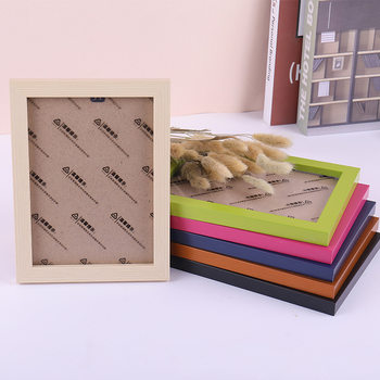 Casual Photo Frame Wholesale 5 Inches 6 Inches 7 Inches 8inch 10inch Picture Frame Wall Hanging Artistic Photo Wall Factory Direct Sale