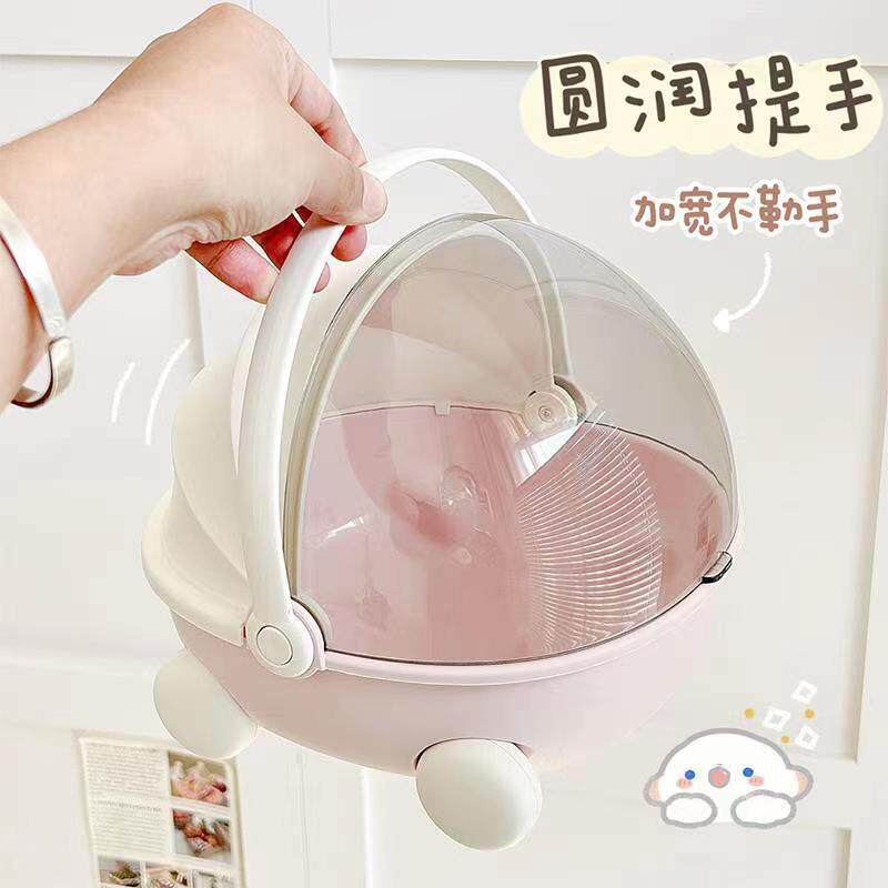 Cradle Car Storage Box Satchel Large Capacity Cotton Doll Toy Storage Basket Flip Cover Design