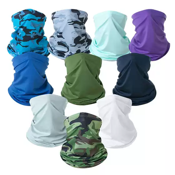 Multifunctional Breathable Summer Cycling Face Mask Neck Gaiter UV Protection Balaclava Headband For Outdoor Sports
