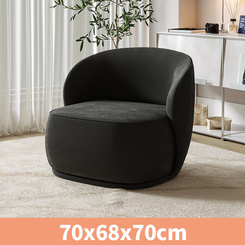 网红休闲酒店接待洽谈桌椅美容院休息区设计师单人沙发椅茶几组合