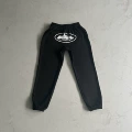 White printed black/pants