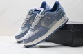 Gray-blue suede