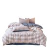Skin-Friendly Bed Four-Piece Bed Sheets Quilt Cover Brushed Bed Cover Student Cotton Bedding Three-Piece Set