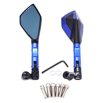 Electric Vehicle Modification Parts Cnc Rearview Mirror Aluminum Alloy Universal Wholesale Accessories Reflector