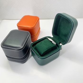 Manufacturer's Pu Leather Watch Box, Light Luxury and Elegant Men's Watch Box, Watch Box, High-End Watch Gift Box, Watch Box Wholesale