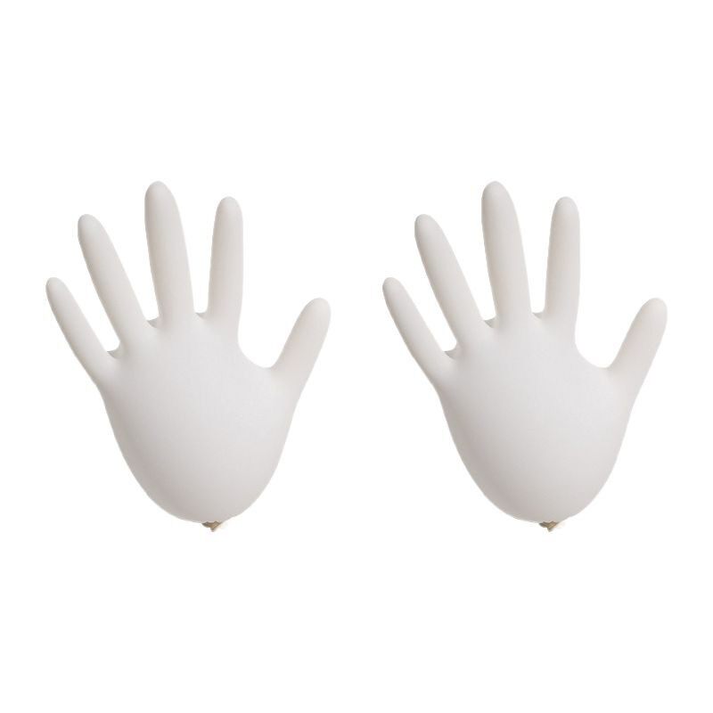 Disposable powder-free non-slip PVC gloves food grade kitchen cooking home cleaning gloves beauty protective gloves