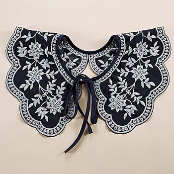 Cloud Shoulder Strap False Collar Hanfu Outer Matching Sweater Cloak Retro False Collar Small Shawl Embroidered All-match False Collar