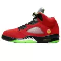 Aj5-red and yellow mandarin duck