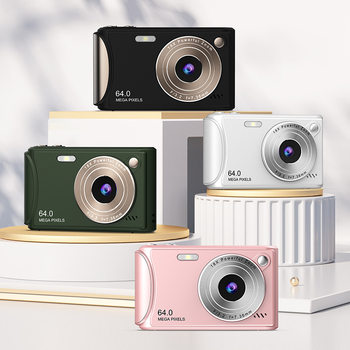 Cross-Border Digital High-Definition Student Camera Ccd Portable Retro Card Machine Photo and Video Retro Camera Q18