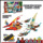 Совместим со строительными блоками серии Lego Phantom Ninja, Land of Rewards, игрушечной сборкой Chariot 70677 