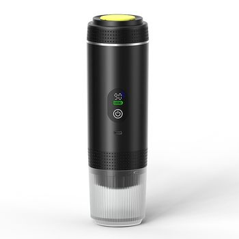 Cross-Border Portable Capsule Coffee Machine American-Style Electric Small Wireless Heating Car Coffee Machine