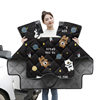 Electric Vehicle Windshield Cover with Winter Coating, Enlarged and Thickened with Fleece for Warmth, Waterproof and Windproof Cover for Electric Motorcycles