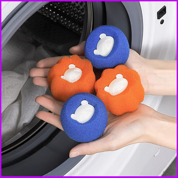 Sponge Laundry Ball Clothes Prevent Winding Sticky Hair Ball Washing Machine Cleaning Ball Magic Decontamination Washing Ball Washing Ball