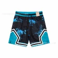 C2414 tie-dye black with lake blue