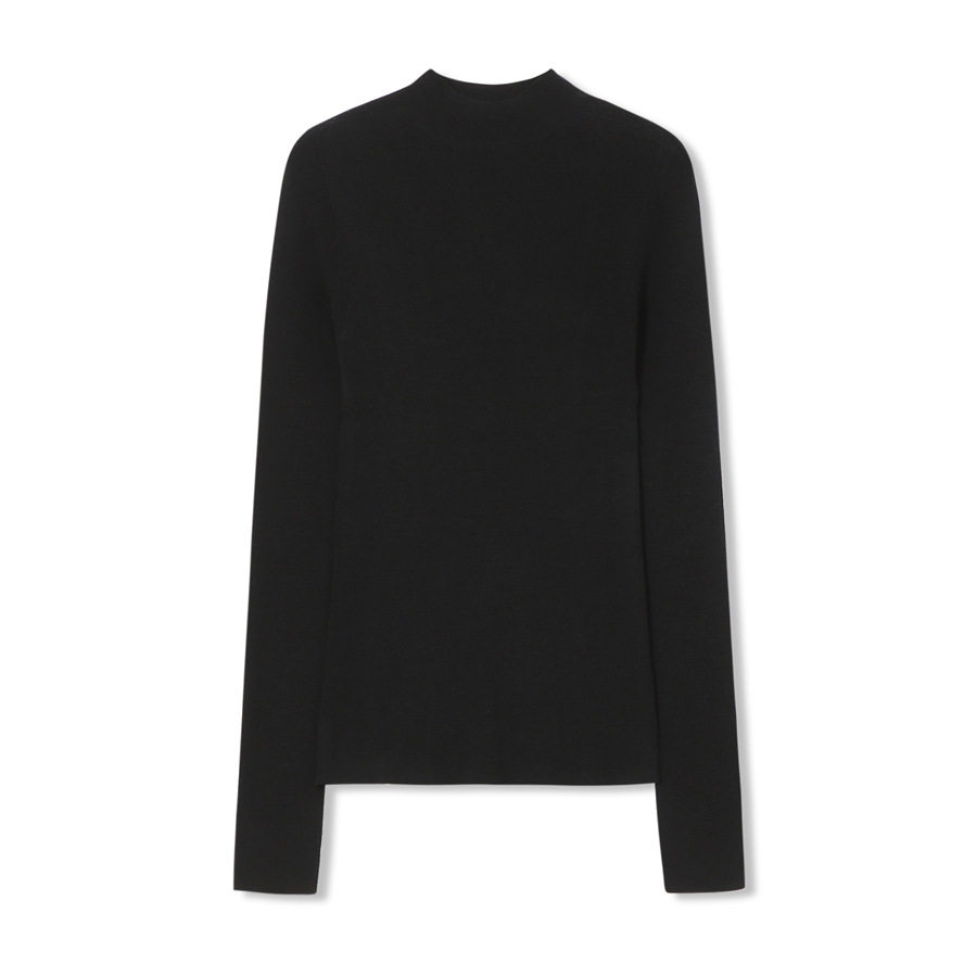 美丽诺羊毛！德国无缝扬子纱打底针织衫秋季半高领修身内搭上衣女