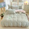 Ins Pastoral Style Small Floral 100 Cotton Bed Four-piece Set Cotton Twill Quilt Cover Bedding Three-piece Set