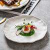 Steak Plate Ceramic Plate Household Set Advanced Sense Tableware Spaghetti Plate Round Plate Commercial Western Food Plate Dish Plate