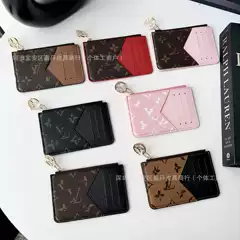 Trendy Foreign Trade Small Wallet for Men and Women, Card Holder with Multiple Card Slots, Id Holder, Access Card Holder, Coin Purse
