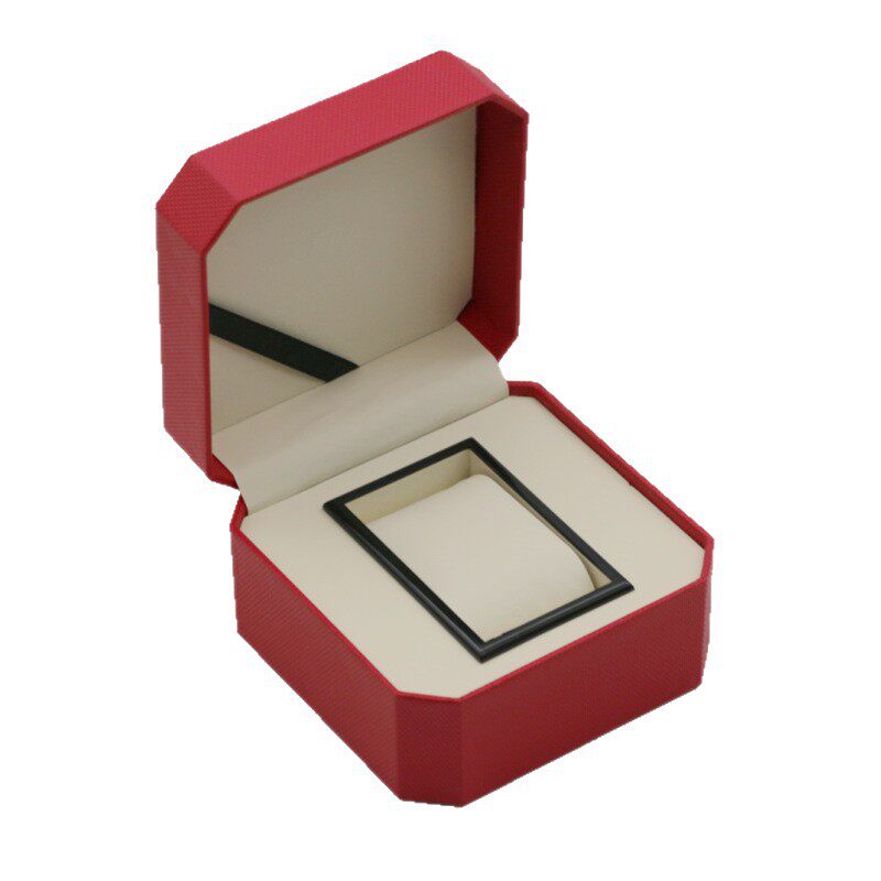 Flip Watch Box Packaging High-End Watch Box Storage Display Single Exquisite Octagonal Watch Box Gift Box