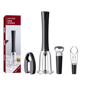 in stock creative bottle opener suit cross-border pressure wine bottle opener wine wine stopper suit gift cutter