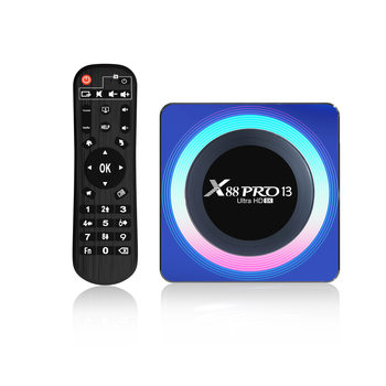 Cross Border X88 PRO 13 Set Top Box Android13 RK3528 WIFI6 4G/32GB Bluetooth HD