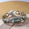 2023 new fashion high-end six-word mantra nine-eye Sky bead bracelet
