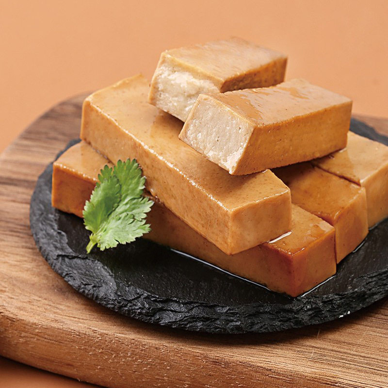 Baicaowei One-Word Tofu (Five-Spice Flavor) 120g Box, 75 Packs, Soy Products, Vegetarian Snacks
