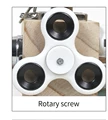 White Spinning Top (Busy Board Accessory)