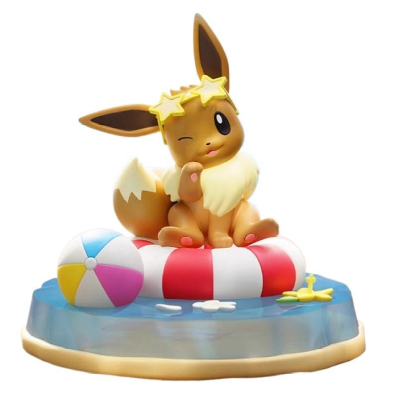 Genuine New Pokemon Pikachu Hand-made Blind Box Natural Wild Funny Duck Birthday Gift Small Ornaments Ibrahim