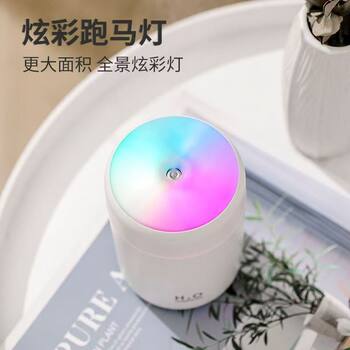 Colorful Cup Humidifier Mini Aromatherapy Machine Desktop Silent Marquee Home Car Sprayer Air Purifier