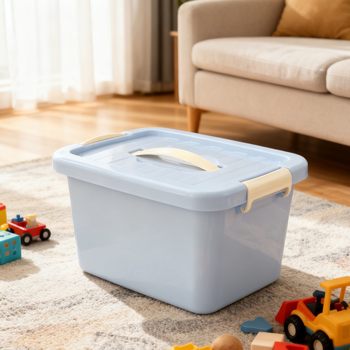 Toy Clothes Storage Box with Lid, Large Capacity, Extra Large Plastic Storage Box, Organizer Box, Camping Storage Box, Storage Box
