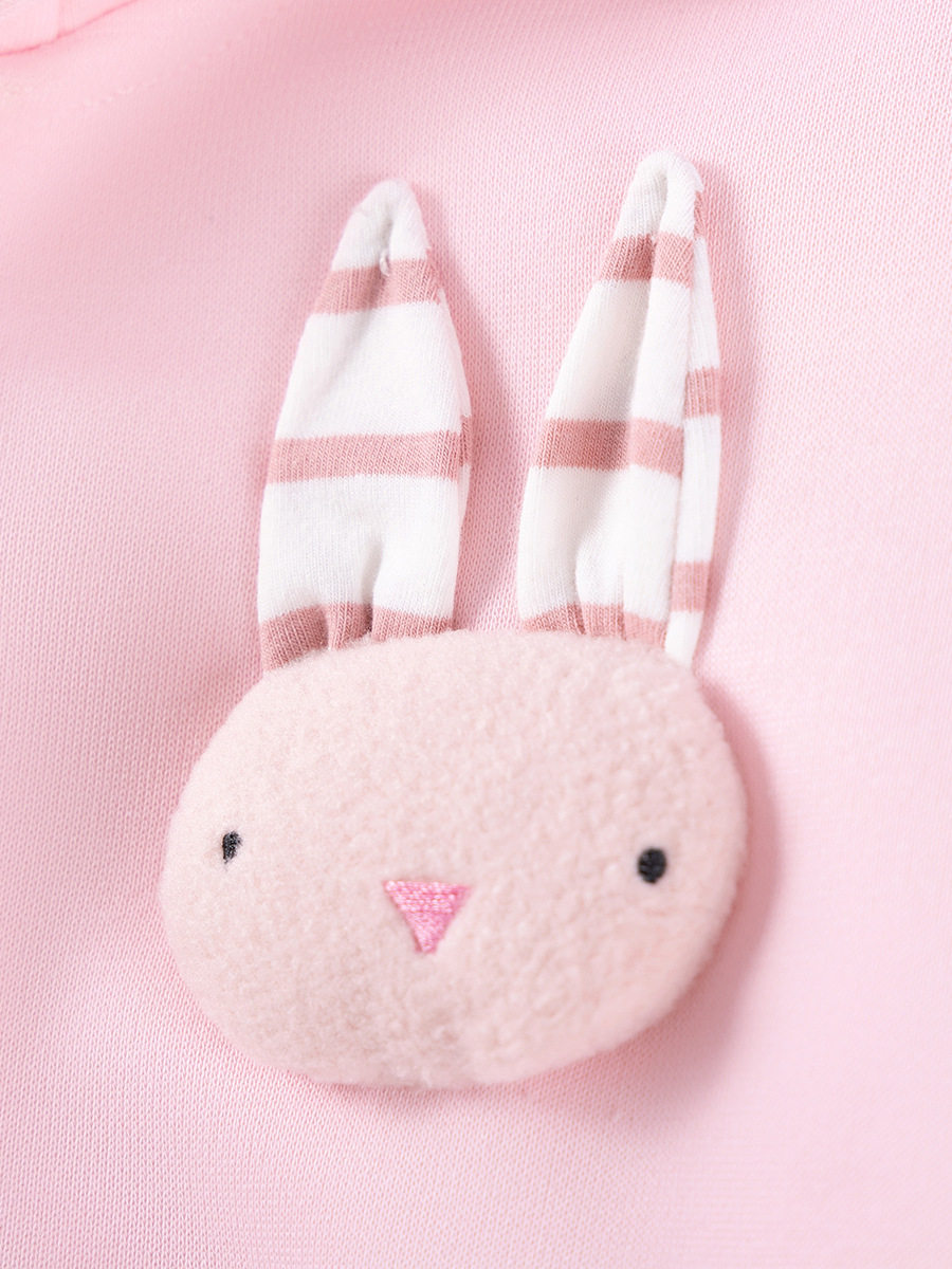 Pakaian anak pabrik sumber, hoodie anak perempuan berlapis bulu musim gugur, mantel anak lucu