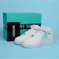 Air force high top all white