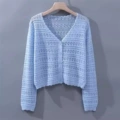 Blue406071Cardigan