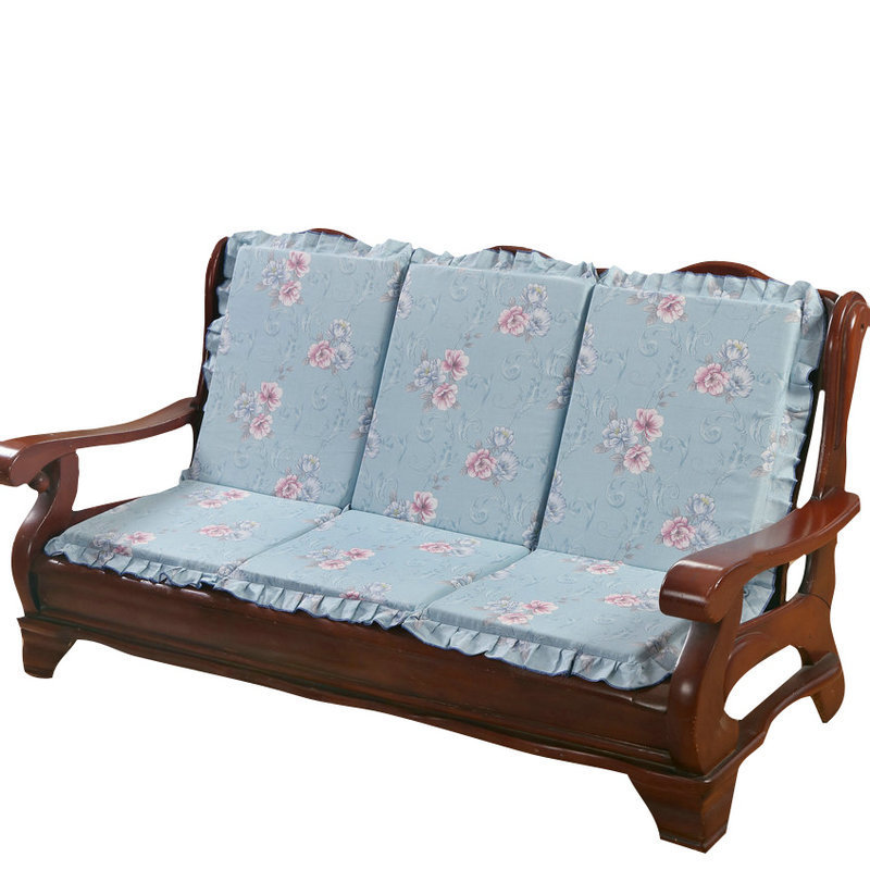 实木沙发垫带靠背加厚海绵中式红木沙发坐垫联邦椅垫木质沙发垫夏