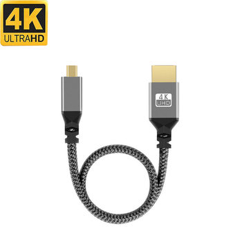 Cross-border micro hdmi to hdmi 4k hd line camera cable type d data line computer TV top