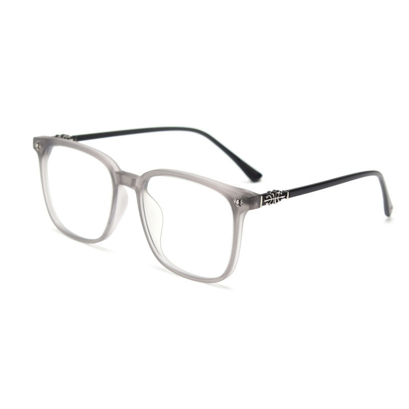 7267 Korean style crostar myopia glasses frame retro Artistic Men's trendy flat light goggles frame TR90 glasses wholesale