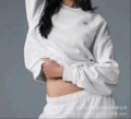 White crew neck
