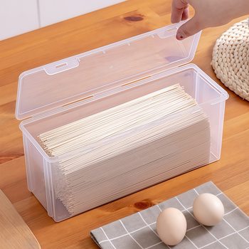 Mi Mu Noodle Storage Box Food-Grade Hanging Noodle Box Vermicelli Storage Refrigerator Preservation Box Egg Storage Box Noodle Box