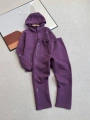 Dark purple suit