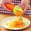 Home Kitchen Spiral Peeling Knife Multifunctional Stainless Steel Shredder Creative Rotating Shredder Vegetable Grater