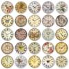 50 pieces of nostalgic clock stickers retro creative clock hand account mobile phone case luggage goo card Cup waterproof decoration