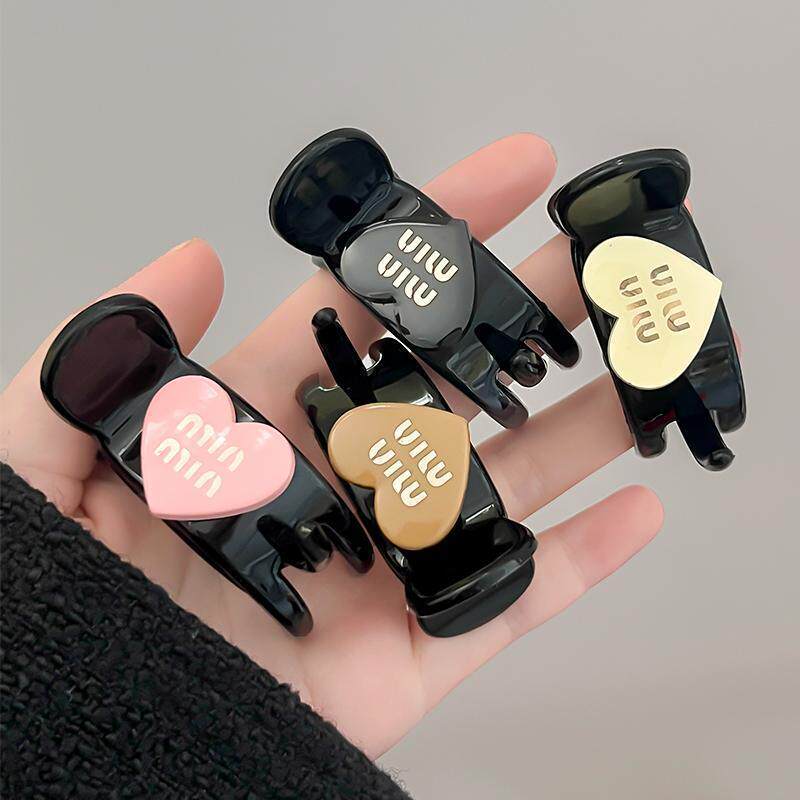 Hairpin for Women 2025 New Style Heart Bun Hairpin Elegant Small Hairpin Hair Accessory for High Ponytail