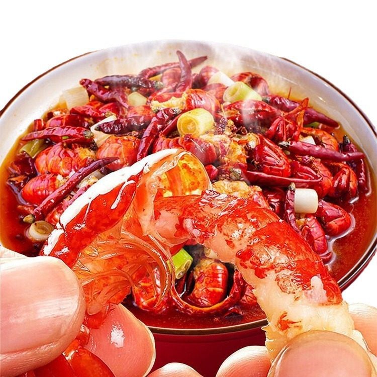 Large Lobster Tail Sf Cold Chain Free Shipping Spicy Crayfish Fresh Quick-Frozen Shrimp Balls Whole Box Wholesale