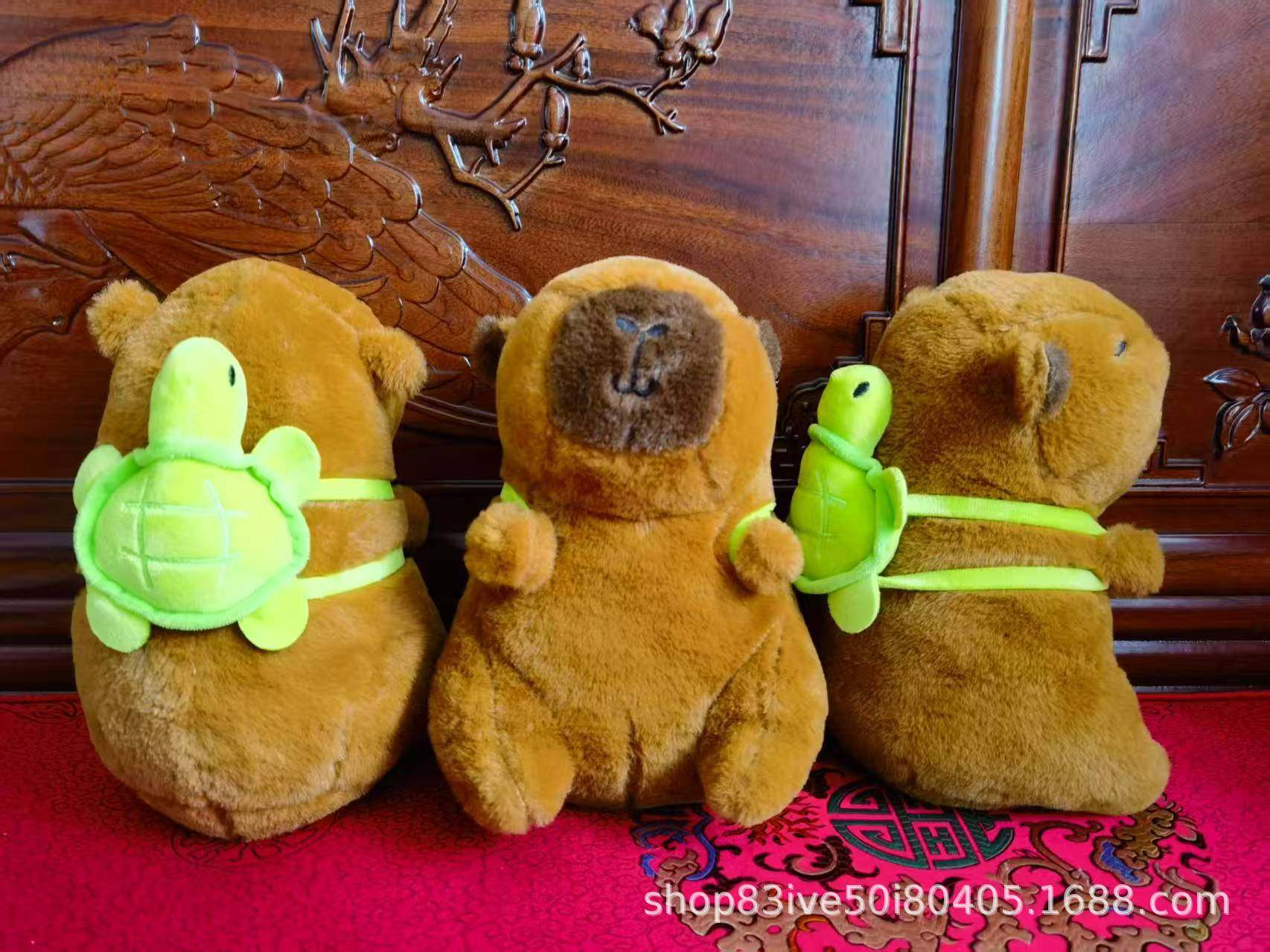 婚礼手抛娃娃8寸毛绒玩具公仔抓机娃娃定制logo